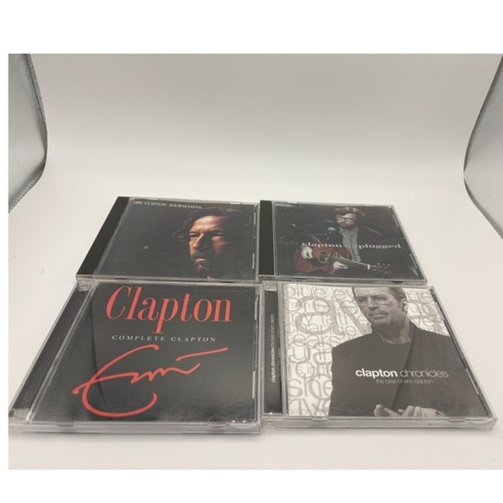 Eric Clapton Complete Clapton Journeyman Chronicles 4 CD Lot